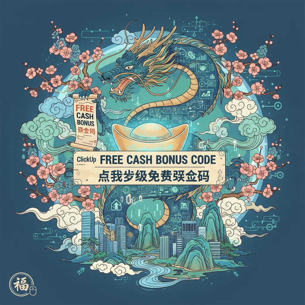 free cash bonus code - ClickUp