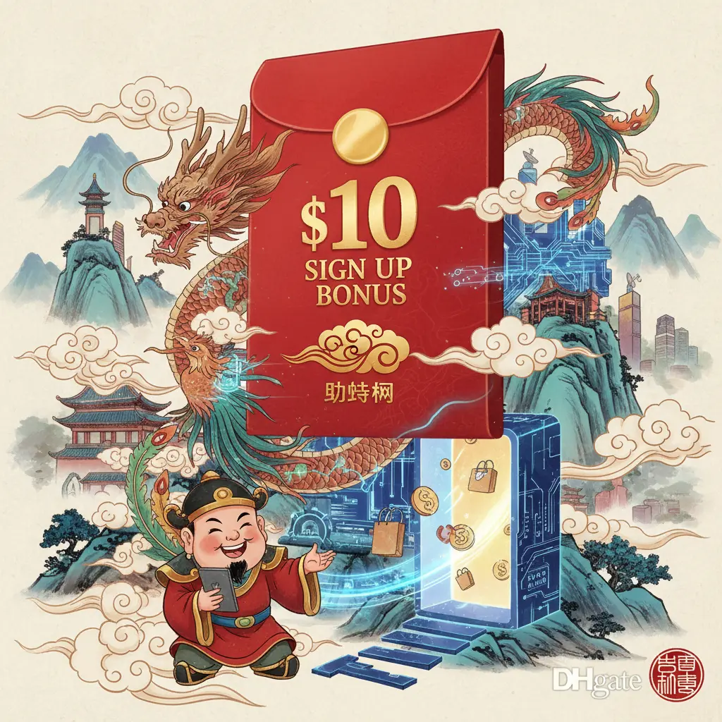 $10 sign up bonus - DHgate