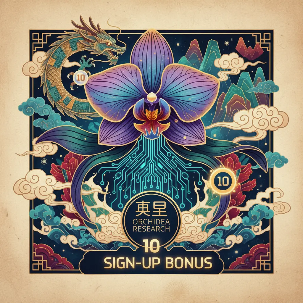 10 sign up bonus - Orchidea