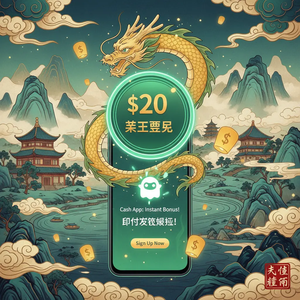 instant $20 sign up bonus - Cash