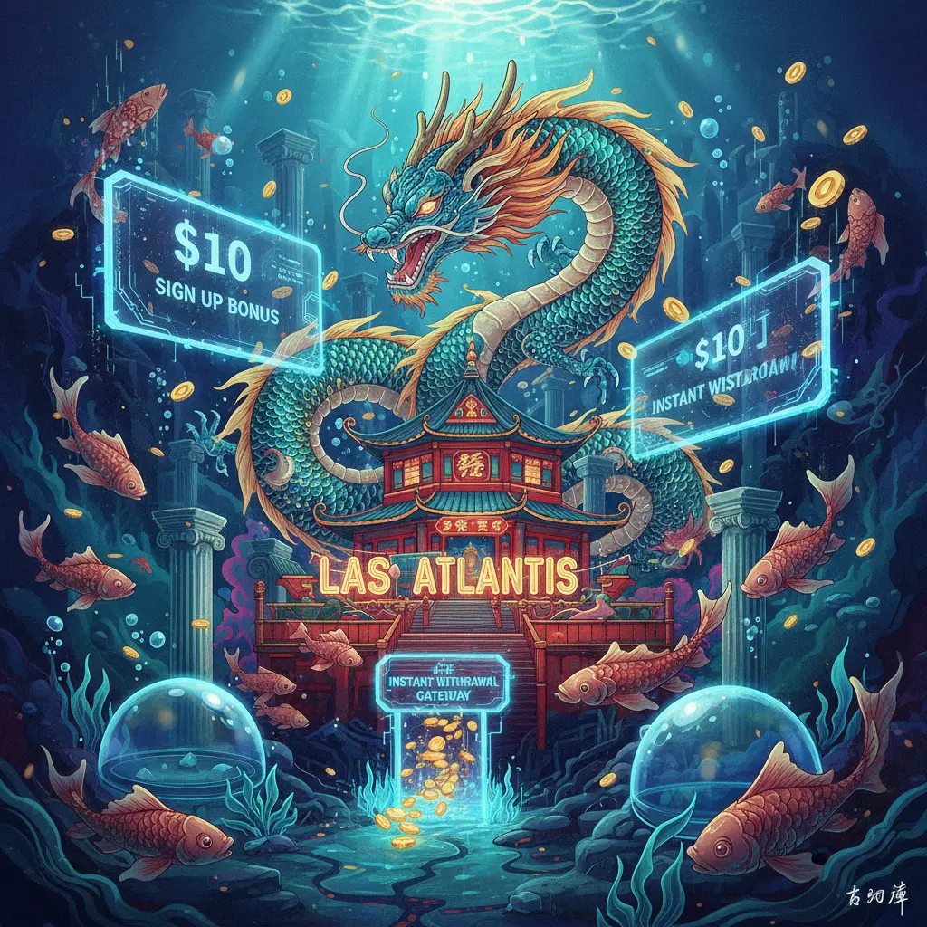 $10 sign up bonus instant withdraw - Atlantis