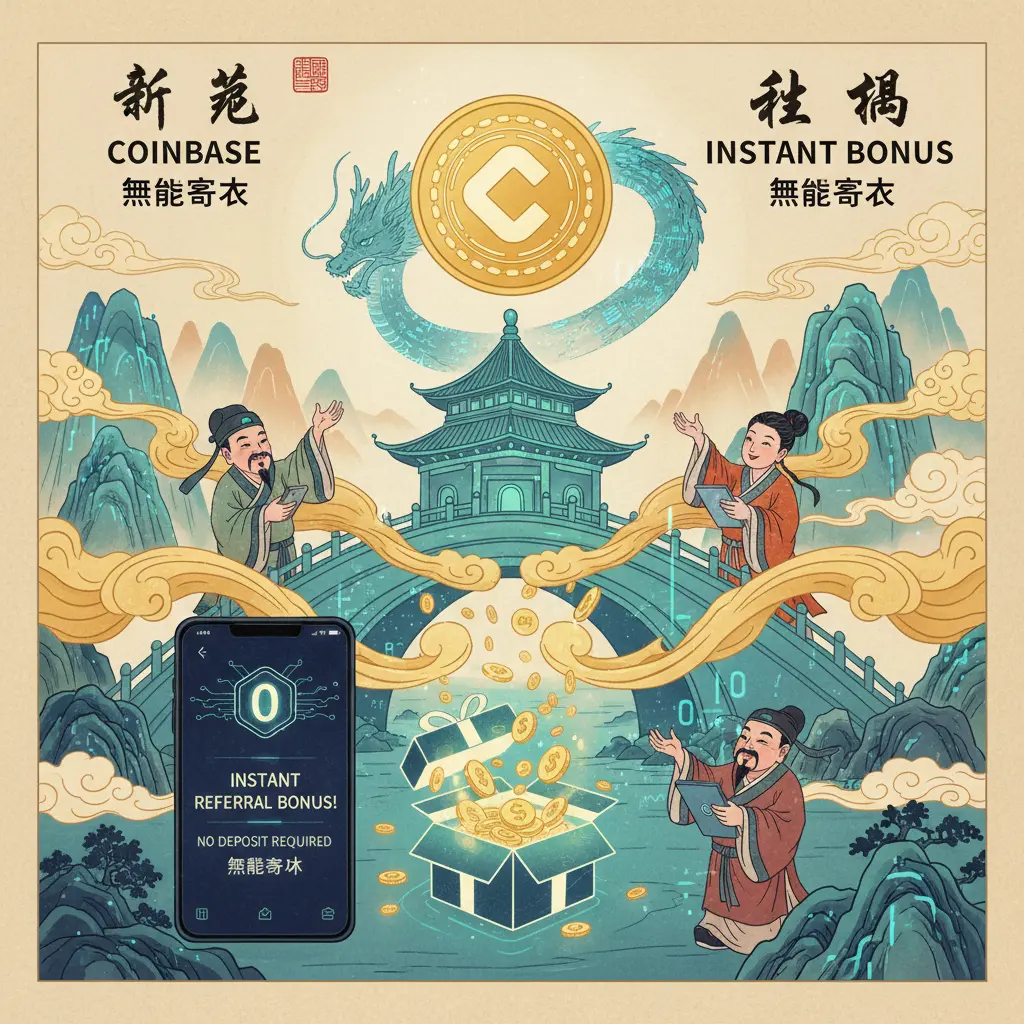 instant referral bonus no deposit - Coinbase