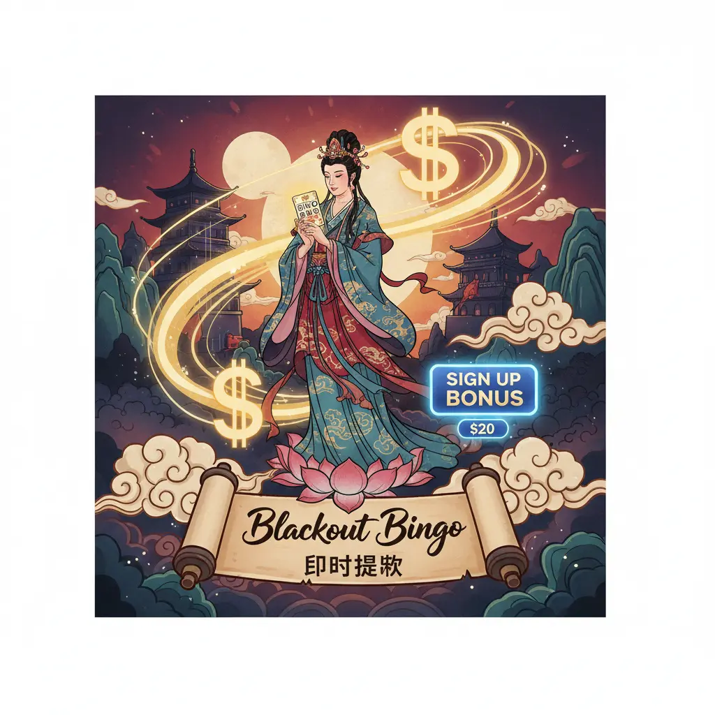 $20 sign up bonus instant withdraw - Blackout