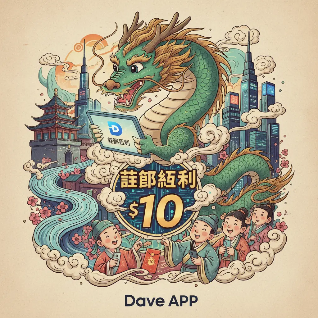 10 sign up bonus - Dave